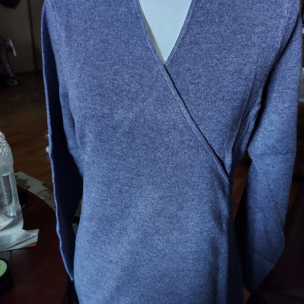 Ladies wrap around sweater